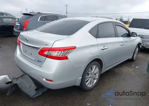 2013 Nissan Sentra Sl из США, поврежденный, VIN 3N1AB7AP0DL795596